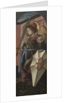 Panel from a Triptych: The Archangel Michael, 1458 by Fra Filippo Lippi