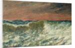 La Vague, 1872 by Gustave Courbet