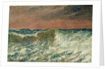 La Vague, 1872 by Gustave Courbet
