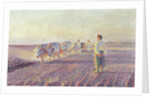 Ploughing in the Ukraine, 1892 by Leon Wyczolkowski