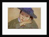 Girl in a Blue Hat, 1895 by Stanislaw Wyspianski