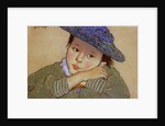 Girl in a Blue Hat, 1895 by Stanislaw Wyspianski