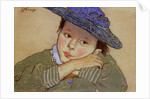 Girl in a Blue Hat, 1895 by Stanislaw Wyspianski