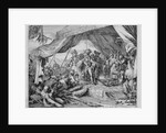 Vienna Print Cycle, Entry of Emperor Leopold into the Tent of the Grand Vizier, 1683 by Romeyn de Hooghe
