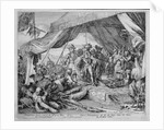 Vienna Print Cycle, Entry of Emperor Leopold into the Tent of the Grand Vizier, 1683 by Romeyn de Hooghe
