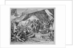 Vienna Print Cycle, Entry of Emperor Leopold into the Tent of the Grand Vizier, 1683 by Romeyn de Hooghe