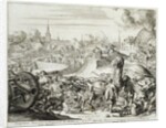 Vienna Print Cycle, Turkish Position in Vienna, 1683 by Romeyn de Hooghe