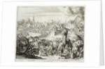 Vienna Print Cycle, Turkish Position in Vienna, 1683 by Romeyn de Hooghe
