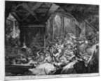 Vienna Print Cycle, Discovery and destruction of a Turkish mine under the Imperial Palace, 1683 by Romeyn de Hooghe