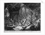 Vienna Print Cycle, Discovery and destruction of a Turkish mine under the Imperial Palace, 1683 by Romeyn de Hooghe