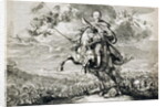 Glorification of John Sobieski III at the battle of Chocim, 1674 by Romeyn de Hooghe
