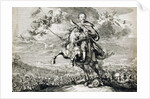 Glorification of John Sobieski III at the battle of Chocim, 1674 by Romeyn de Hooghe
