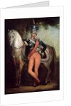 Prince Josef Anton Poniatowski by his horse, c.1800-13 by Polish School