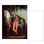 Prince Josef Anton Poniatowski by his horse, c.1800-13 by Polish School