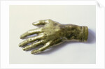 Cast of Frederic Chopin's left hand by Polish School