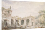 Villa Aldobrandini, Frascati, 1762 by Hubert Robert