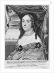 Maria Ludwiga Gonzaga Queen of Poland, 1649 by Willem Hondius
