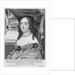 Maria Ludwiga Gonzaga Queen of Poland, 1649 by Willem Hondius