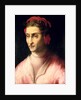 Portrait of Dante Alighieri by School Italian