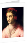Portrait of Dante Alighieri by School Italian