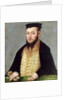 Zygmunt II August King of Poland, c.1553-56 by Lucas the Younger (studio of) Cranach