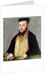 Zygmunt II August King of Poland, c.1553-56 by Lucas the Younger (studio of) Cranach