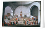Jan Gninski's Mission to Istanbul, Ceremony of Payment to the Soldiers, 1679 by Pierre Paul Sevin