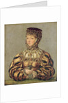 Barbara Radziwill, c.1553-56 by Lucas the Younger Cranach