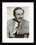 Portrait of Walt Disney, c.1940 by German Photographer