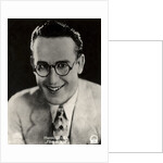 Portrait of Harold Lloyd from the film 'Movie Crazy', 1932 by German Photographer