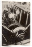 One of the 14 ps Daimler motors of the prototype airship Zeppelin LZ1, Friedrichshafen, 1900 by German Photographer