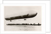 The first flight of the prototype airship Zeppelin LZ1, shown above a boat on Lake Constance, Friedrichshafen, 2nd July 1900 by German Photographer