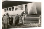 Passengers boarding the Zeppelin LZ11 'Viktoria-Luise', between 1912-14 by German Photographer