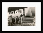 Passengers boarding the Zeppelin LZ11 'Viktoria-Luise', between 1912-14 by German Photographer