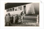 Passengers boarding the Zeppelin LZ11 'Viktoria-Luise', between 1912-14 by German Photographer