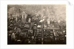 Aerial photo of downtown Philadelphia, taken from the LZ 127 Graf Zeppelin, 1928 by German Photographer