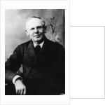 Portrait of Austrian poet Peter Rosegger by German Photographer