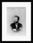 Portrait of Norwegian writer Bjoernstjerne Bjoernson, c.1865 by German Photographer
