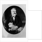 Portrait of German novelist Fritz Reuter by German Photographer