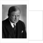 Portrait of German publisher Ernst Rowohlt by German Photographer