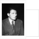 Portrait of German writer Carl Zuckmayer by German Photographer