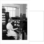 Testing of television broadcasting equipment at the Telefunken manufacturing plant, Berlin, c.1935 by German Photographer