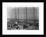 Radio transmission facility in Norddeich, Germany, c.1933 by German Photographer