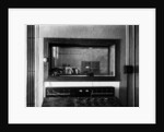 Radio broadcasting control room in the Haus des Rundfunks in Masurenallee, Berlin-Charlottenburg, c.1931 by German Photographer