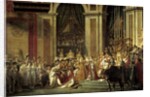 The consecration of the Emperor Napoleon I and Coronation of the Empress Josephine, 1806 by Jacques Louis David