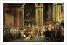 The consecration of the Emperor Napoleon I and Coronation of the Empress Josephine, 1806 by Jacques Louis David