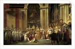 The consecration of the Emperor Napoleon I and Coronation of the Empress Josephine, 1806 by Jacques Louis David