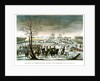 The Battle of Hohenlinden, 12 Frimaire, Year 9 engraved by Edme Bovinet by Louis Francois Couche (after)