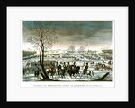 The Battle of Hohenlinden, 12 Frimaire, Year 9 engraved by Edme Bovinet by Louis Francois Couche (after)