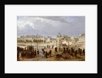 An Attack on a Barricade on the Pont de l'Archeveche, 1849 by Philippe Marie Chaperon